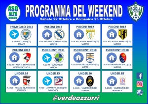 Programma 22 23 ott